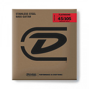 Dunlop DBFS45105M Flatwound Medium Scale